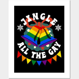 Jingle All The Gay Posters and Art